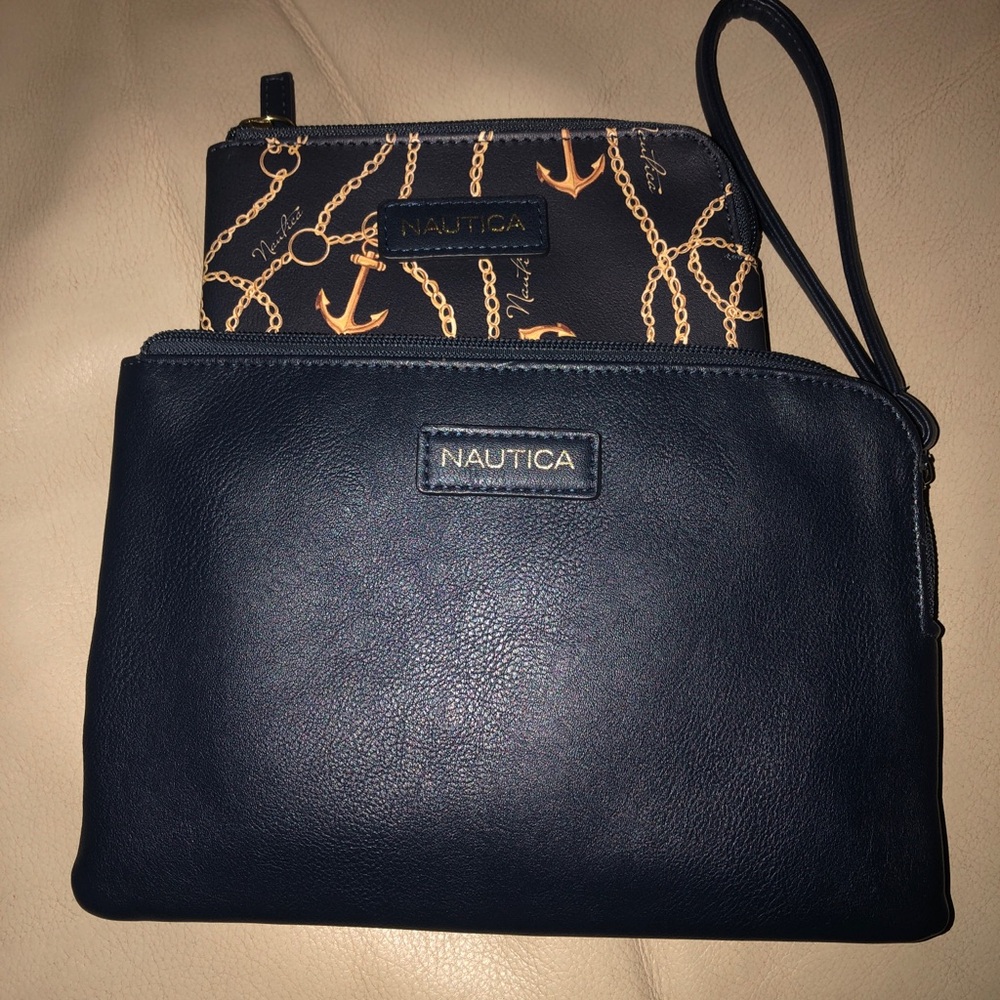 NEW: Set of 2 Nautica Clutch Wristlet